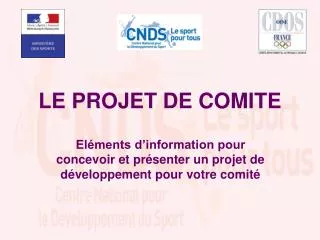 le projet de comite