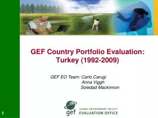 GEF Country Portfolio Evaluation: Turkey (1992-2009)