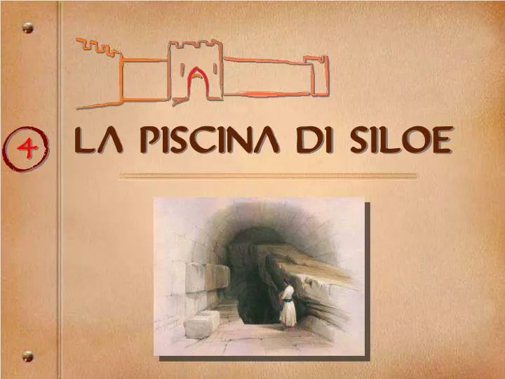 la piscina di siloe