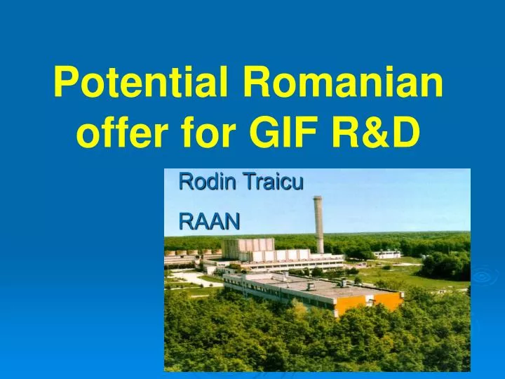 potential romanian offer for gif r d