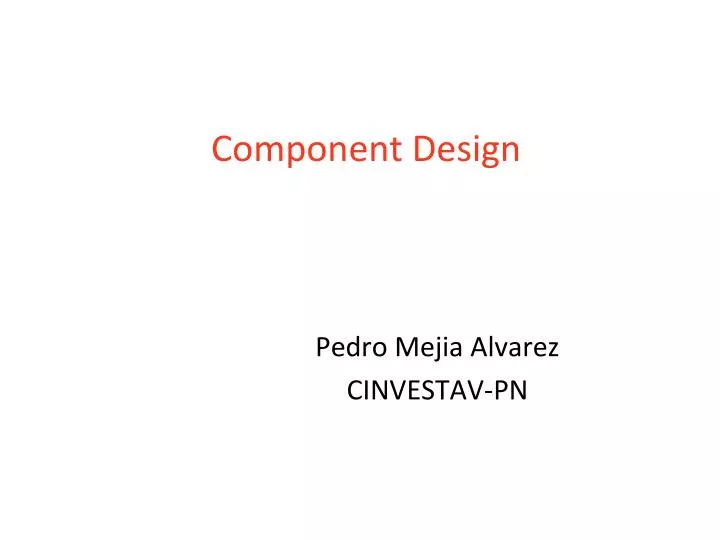 component design