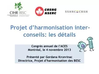 projet d harmonisation inter conseils les d tails