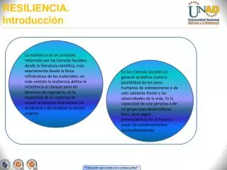 resiliencia introducci n