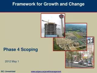 Framework for Growth and Change