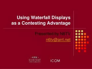 Using Waterfall Displays as a Contesting Advantage