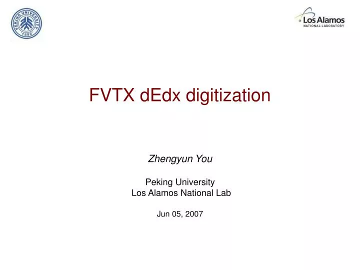 fvtx dedx digitization