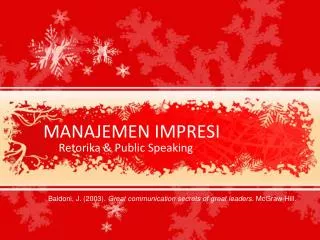 manajemen impresi
