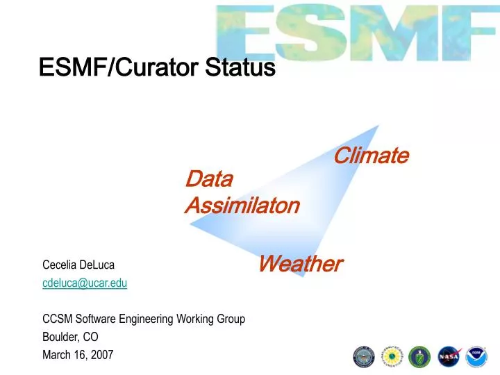 esmf curator status