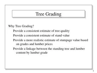 Tree Grading