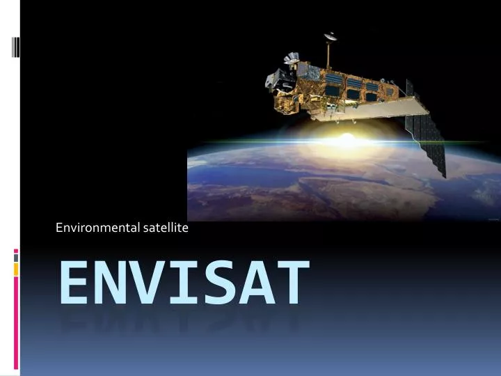 environmental satellite