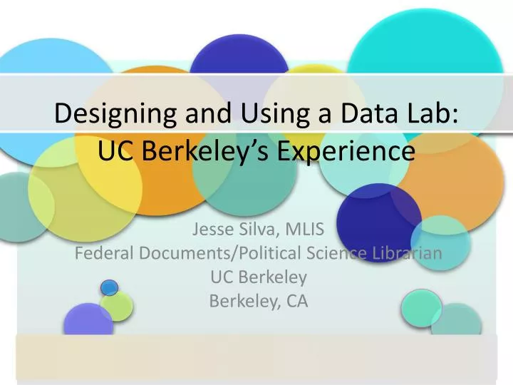 designing and using a data lab uc berkeley s experience