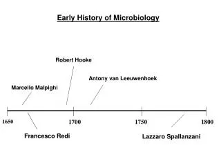 Early History of Microbiology