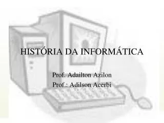 hist ria da inform tica