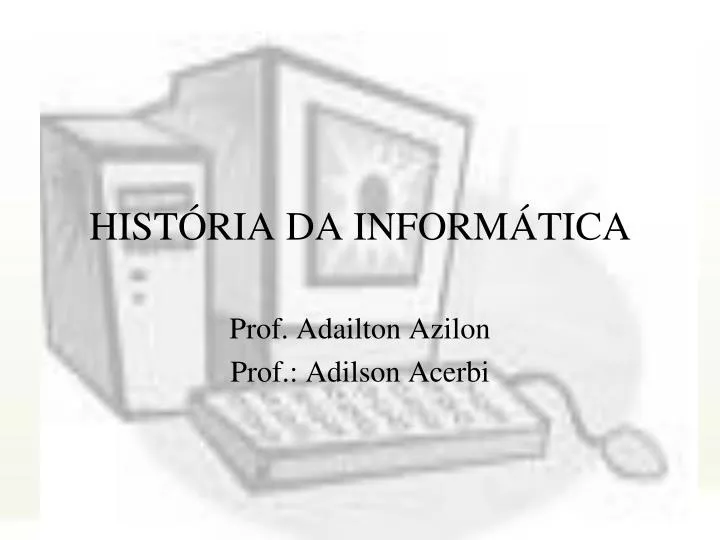 hist ria da inform tica