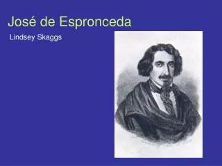 jos de espronceda