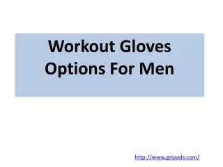 Weight training gloves