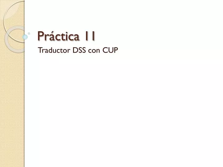 pr ctica 11