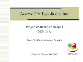 acervo tv escola on line