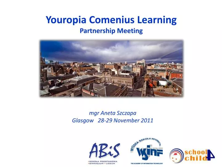 youropia comenius learning partnership meeting