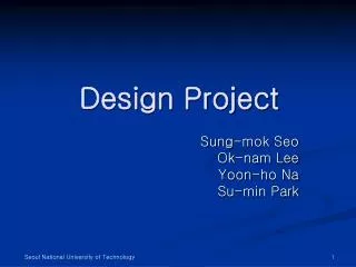 Design Project