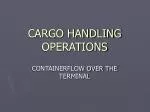 CARGO HANDLING OPERATIONS - slide 1