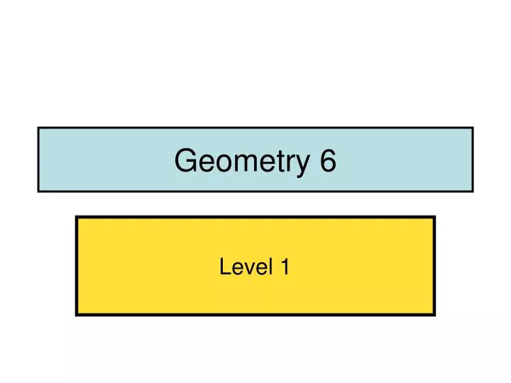 geometry 6