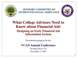 What College Advisors Need to Know about Financial Aid: