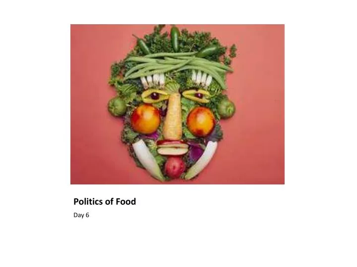 politics of food