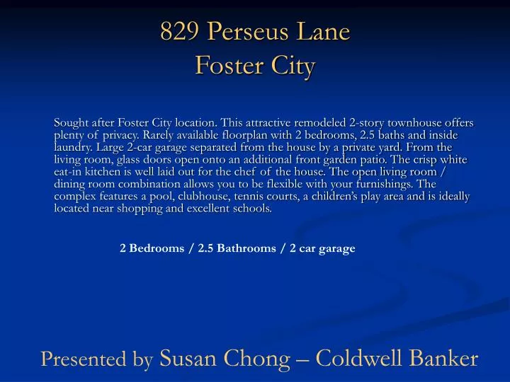 829 perseus lane foster city