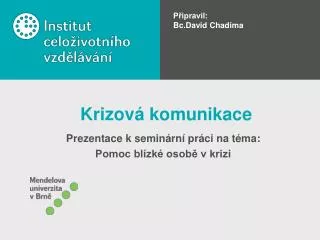 krizov komunikace