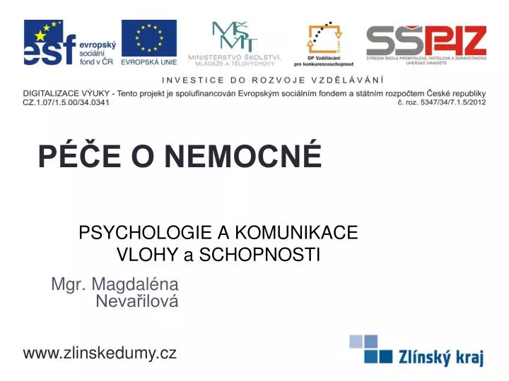 psychologie a komunikace vlohy a schopnosti