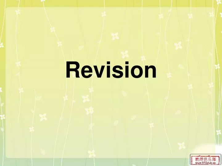 revision