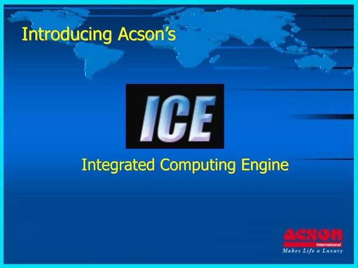 introducing acson s