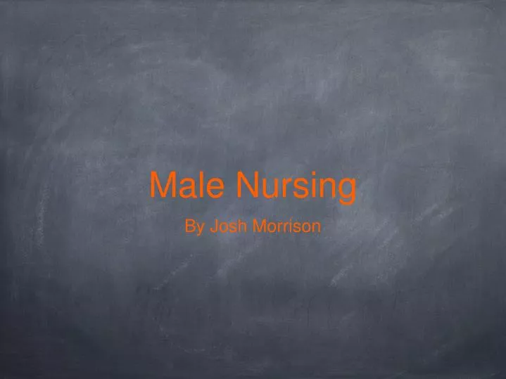 male nursing