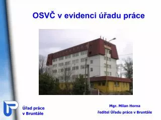 osv v evidenci adu pr ce