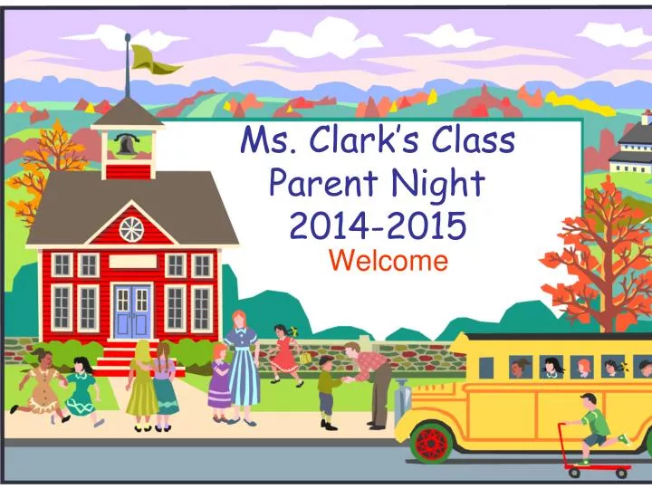 ms clark s class parent night 2014 2015