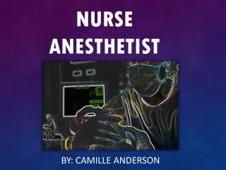 Nurse Anesthetist