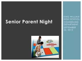 Senior Parent Night