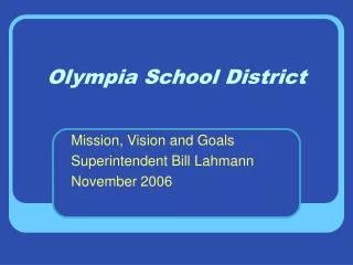 Olympia School District