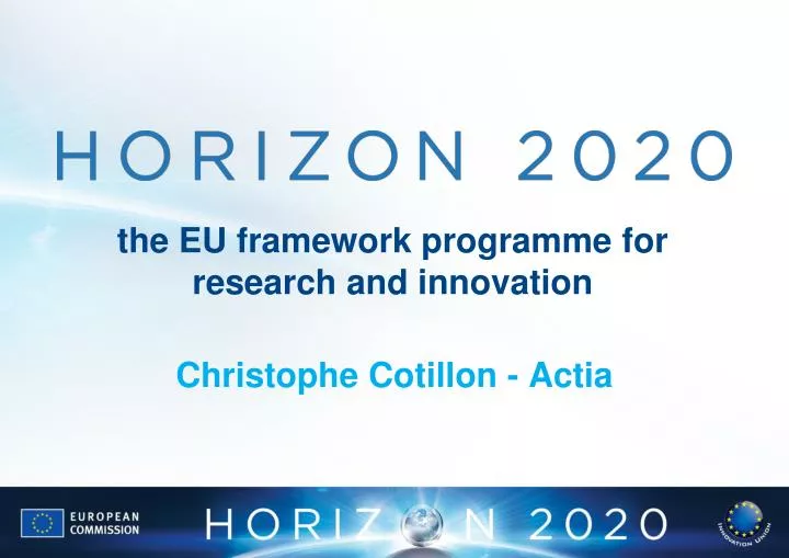 the eu framework programme for research and innovation