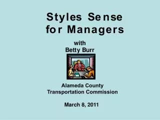 Alameda County Transportation Commission March 8, 2011