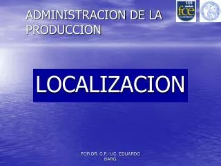 administracion de la produccion