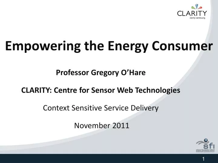 empowering the energy consumer