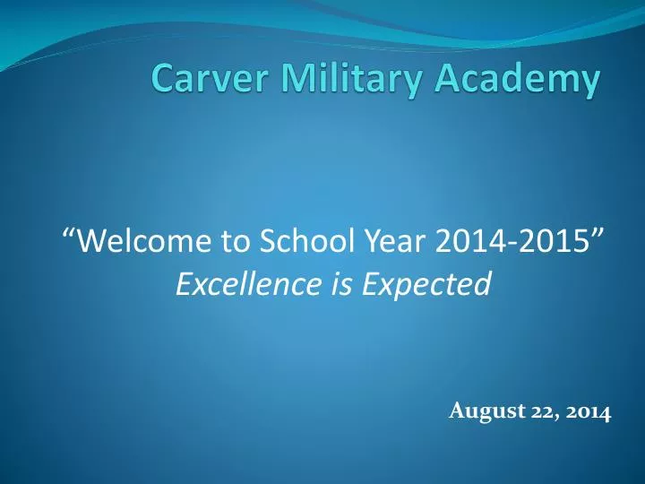 carver military academy