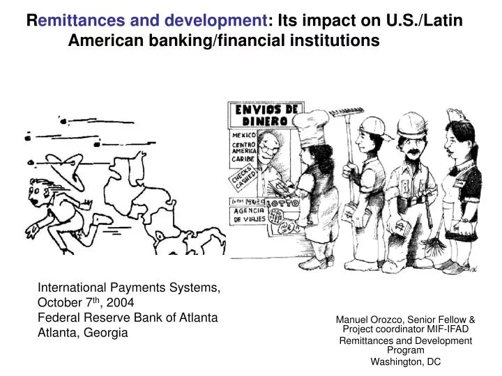r emittances and development its impact on u s latin american banking financial institutions