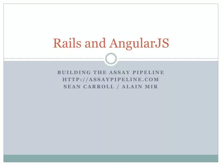 rails and angularjs