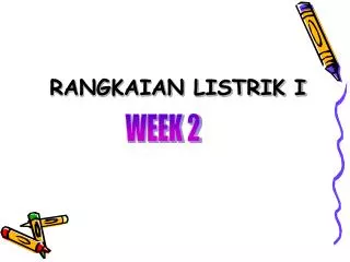 rangkaian listrik i