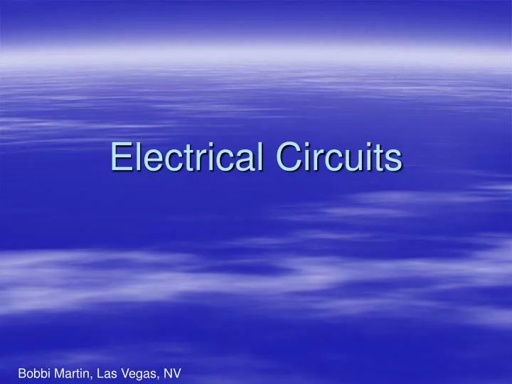 electrical circuits