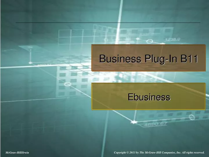 business plug in b11