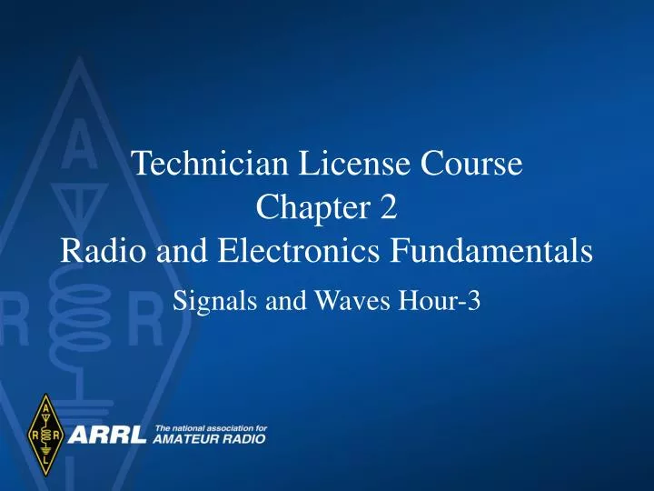 technician license course chapter 2 radio and electronics fundamentals